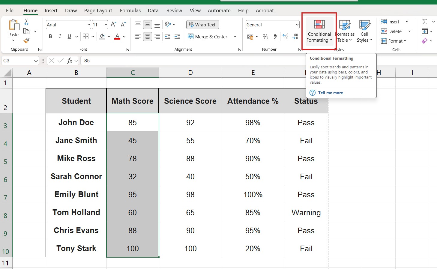 How to Use Conditional Formatting in Excel - blog.excelifyhub.com