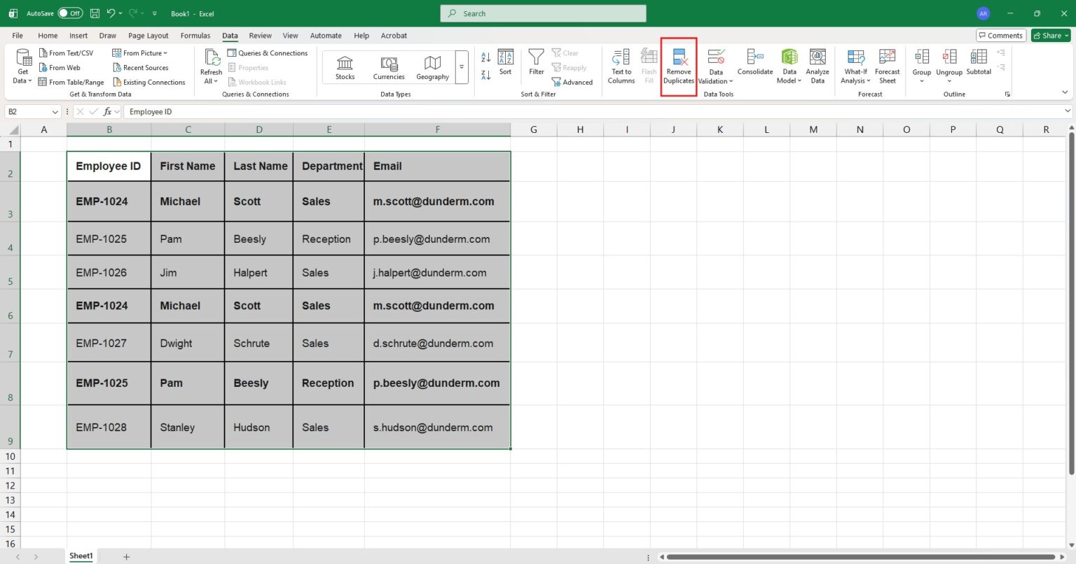 How to Remove Duplicates in Excel - blog.excelifyhub.com